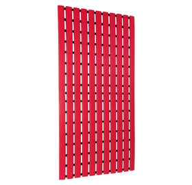 Hygienematte Sauna Bodenrost „Hart PVC” 40 x 80 cm, rot