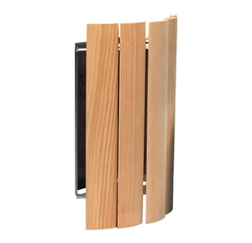 Sauna Eckleuchte Holzschirm Porvoo