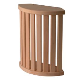 Sauna Eckleuchte Holzschirm Oslo