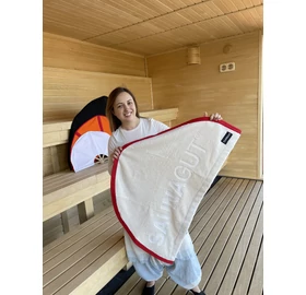 SAUNAGUT® Sauna Wedeltuch TORREOO, Wedeltuch für den Saunameister