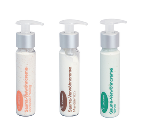 Sauna Verwöhncreme 3-er Set