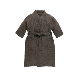 RENTO "Kenno" Bademantel für Kindern, Braun, L/XL