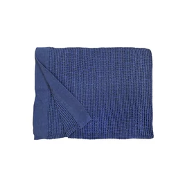 RENTO "Kenno" Sauna Liegetuch, Navy Blau, 60 x 160 cm