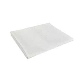 Saunatuch mit Wespenmuster, weiße Leinwand, 100x150 cm, 180 g/m²