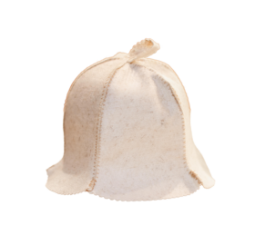 Sauna-Mütze "Femina" aus Schafwolle