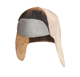 Sauna-Mütze aus Schafwolle,  “Finnish hat”