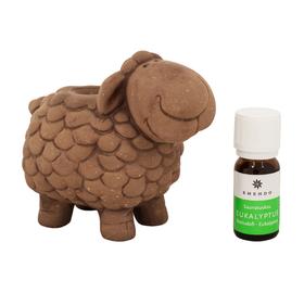 EMENDOSauna Duft-Verdampfer LÄMMCHEN mit Eukalyptus Aroma (10ml)