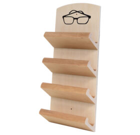 Brillenablage II. aus Erlenholz, 4 Brillen
