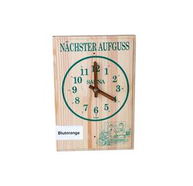 Aufguss-Uhr mit Einschub für Duftkarten