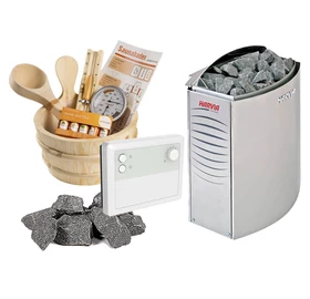 HARVIA VEGA Saunaofen Set 6,0 kW, mit SENLOG Steuerung