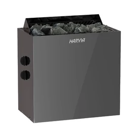 HARVIA Qubic Saunaofen mit integrierter Steuerung SCHWARZ 4,5 kw
