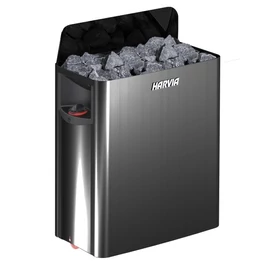 HARVIA Wall Saunaofen mit integrierter Steuerung SCHWARZ 9 kw