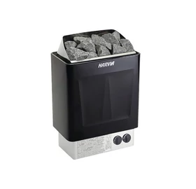 HARVIA Trendi Saunaofen mit integrierter Steuerung, Schwarz, 6 kw
