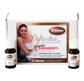 „EVENT-SAUNA" Duftbox, gemischt, 24x15ml