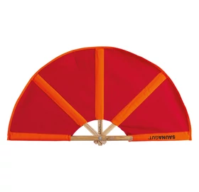 SAUNAGUT Sauna-Fächer KLEIN, ORANGE/ROT