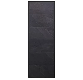 HARVIA Dekorsteinwand mit schwarzem Rahmen, 182,4 cm hoch