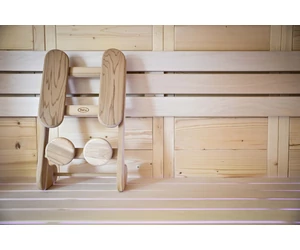 HARVIA Finnsauna Alaska Corner mit Saunaofen & Steuerung 206 x 206 cm