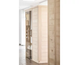 HARVIA Finnsauna Alaska Mini mit Saunaofen & Steuerung 160 x 110 cm