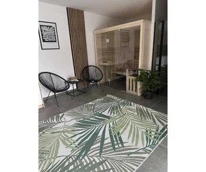 HARVIA Finnsauna Alaska View mit Saunaofen & Steuerung 208 x 206 cm