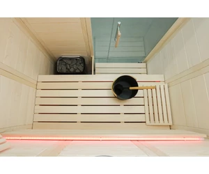 HARVIA Finnsauna Alaska Mini mit Saunaofen & Steuerung 160 x 110 cm