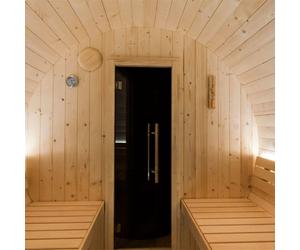 SENTIOTEC Fass-Sauna LEKKERI 180 cm lang