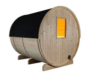 SENTIOTEC Fass-Sauna LEKKERI 220 cm lang