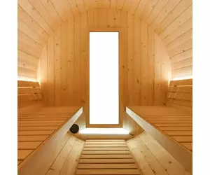 SENTIOTEC Fass-Sauna KUUSI 180 cm lang