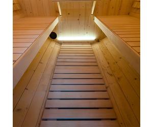 SENTIOTEC Fass-Sauna LEKKERI 180 cm lang
