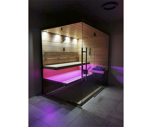 SAUNA KING Finnsauna Rhodos für 2-3 Personen