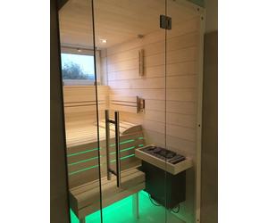 SAUNA KING Finn+Bio kombinierte Sauna Hawai für 2-3 Personen