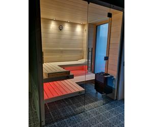 SAUNA KING Finn+Bio kombinierte Sauna Teneriffa für 3-4 Personen