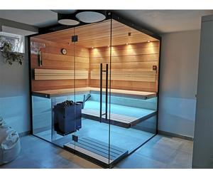 SAUNA KING  Finn+Bio kombinierte Sauna Mallorca für 3-4 Personen