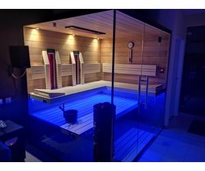 SAUNA KING Finnsauna Rhodos für 3-4 Personen