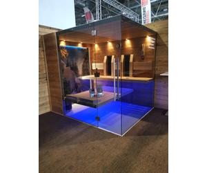 SAUNA KING Finn+Infra kombinierte Sauna Hawai für 3-4 Personen