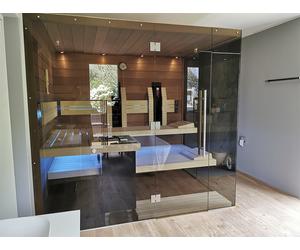 SAUNA KING Finn+Bio  kombinierte Sauna Hawai für 3-4 Personen