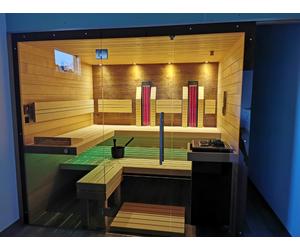SAUNA KING Finnsauna Rhodos  für 4-5 Personen