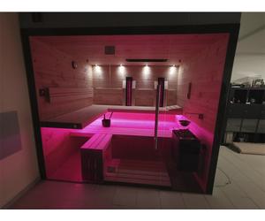 SAUNA KING Finnsauna Hawaii für 4-5 Personen