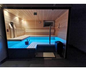 SAUNA KING Finnsauna Teneriffa für 4-5 Personen