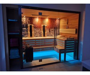 SAUNA KING Finnsauna Teneriffa für 4-5 Personen