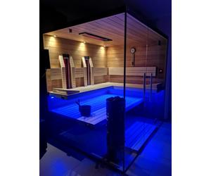 SAUNA KING Finnsauna Rhodos  für 4-5 Personen