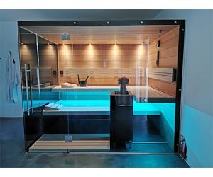 SAUNA KING Finn+Bio kombinierte Sauna Mallorca für 4-5 Personen