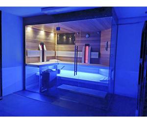 SAUNA KING Finnsauna Hawaii für 4-5 Personen