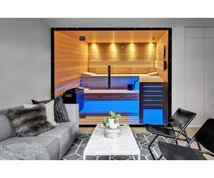SAUNA KING Finn+Bio  kombinierte Sauna Hawai für 3-4 Personen