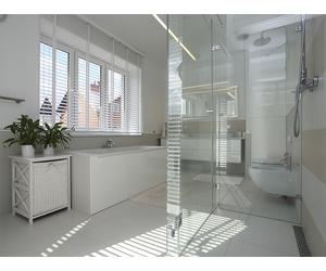 SAUNA KING Glas-Eckdusche (100x100cm H:200cm) in 4 Glasfarben