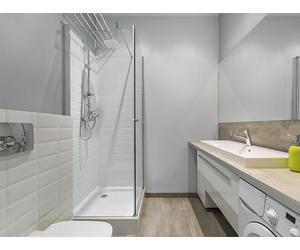 SAUNA KING Glas-Eckdusche (100x120cm H:200cm) in 4 Glasfarben