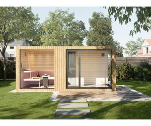 SAUNA KING GARTENSAUNA 615x260cm (Nr. 4)