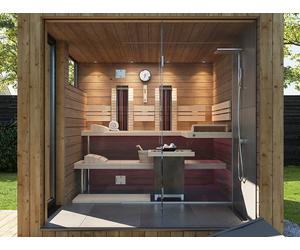 SAUNA KING GARTENSAUNA 315x260cm (Nr. 3)