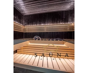 HARVIA Fenix Flow finnsauna, 206 x 203 cm