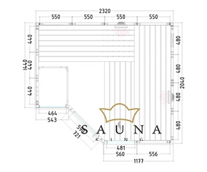 SENTIOTEC Kombisauna (Finn+Infra) Arktis Infra+, Massivholzsauna aus Finnland