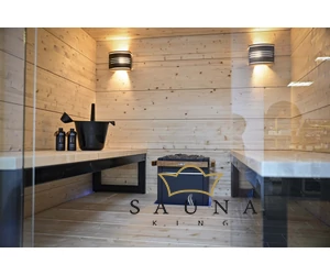 HARVIA Solide Grand Luxus Finnsauna 209x214 cm